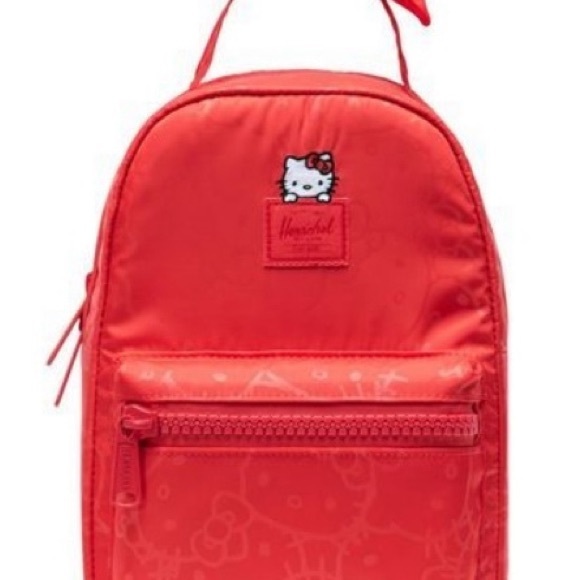 Herschel x Hello Kitty Mini Backpack Red - Picture 1 of 4